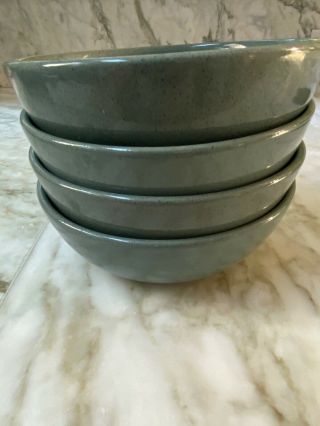 Set Of 4 Heath Ceramics Coupe Shape Cereal Bowls 6.  5 Inches Diameter