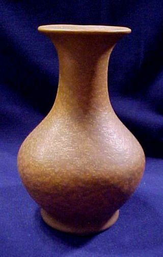 Antique Mission Arts Crafts Mottled Matt Catalina Pottery Vase Chameleon