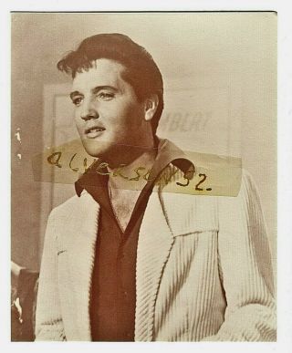 Elvis Presley Vintage B/w Mgm Studio Photograph - July 11,  1966