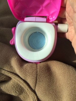 Fisher - Price Little Mommy Potty Flushing Sound Talking Toilet SPANISH Rare 3