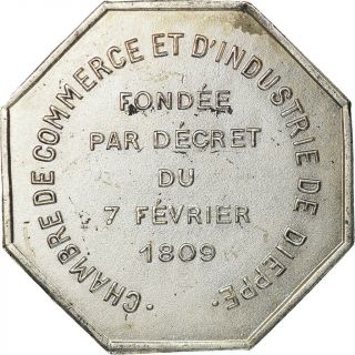 [ 1718] France,  Token,  Chambre de Commerce de Dieppe,  Business & industry 2