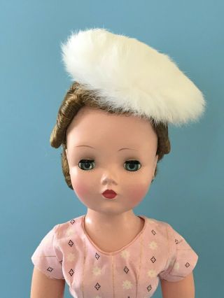 Vintage Doll Fur Hat Madame Alexander Cissy Elise Terri Lee Arranbee Debu 