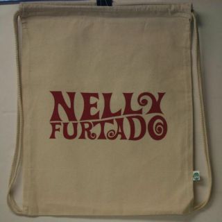 Nelly Furtado Rare Promo Backpack 14x17.  5 Eco One