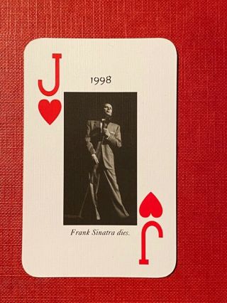 Frank Sinatra - Single Playing Card - Vgc
