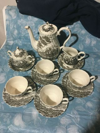 Myott Royal Mail Tea Set For 4