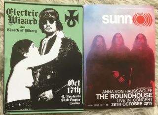 Electric Wizard / Sunn 0)) ) Flyer - Doom,  Drone,  Stoner,  Southern Lord,  Metal