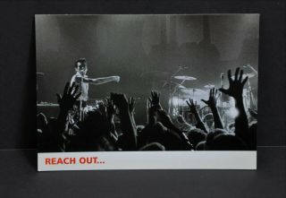 The Clash Mick Jones Reach Out Promotional Postcard