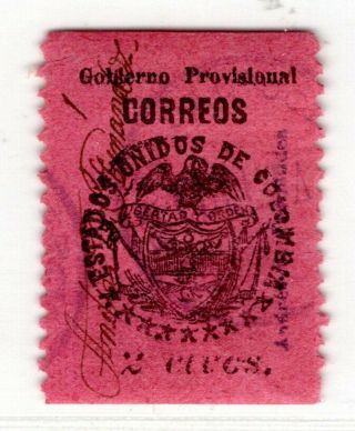 Colombia - Cucuta - Provisional - 2c W/ Printing Errors - Sc Unlisted - 1900 Rrr