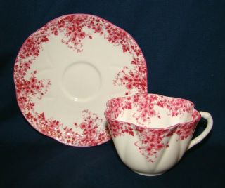 Shelley Dainty Pink Cup & Saucer