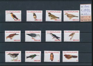 Lm47174 Suriname 2006 Birds Animals Fine Lot Mnh Cv 67 Eur