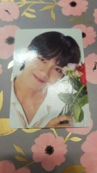Bts World Tour Love Yourself Official Mini Photocard Taehyung V 7/8