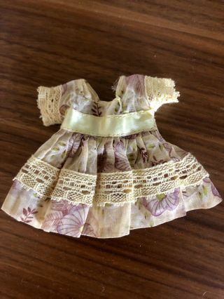 Nancy Ann Muffie Doll Dress 1950’s