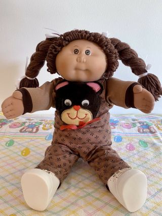 Cabbage Patch Kid Girl Rare Double Signature