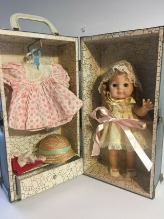 Vintage Doll,  Traveling Case,  Tons Of Clothes