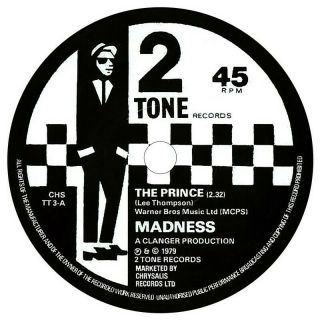 Madness The Prince 2 Tone Records Mod Skin Vinyl Sticker 85mm B2g 1