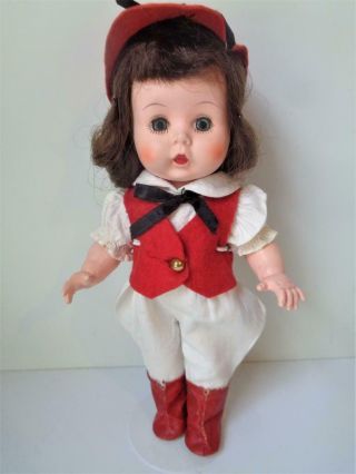 1955 R&b Arranbee Littlest Angel Doll In Horse Riding Habit Outfit 067