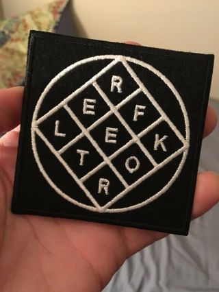 Arcade Fire " Reflektor " Embroidered,  Iron - On Patch (approx.  3 " X 3 ")