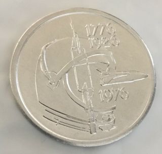 National Space Club Apollo 8 11 Soyuz Skylab Flown Metal Coin Medal Nasa