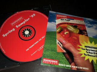 Slipknot Rare Promo Cd Spit It Out Demo Spring Sampler 1999 Roadrunner Records
