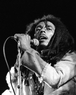 Bob Marley Unsigned Photograph - L3902 - One Love For Peace Concert - Image