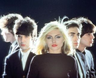 Debbie Harry,  Chris Stein,  Clem Burke & Jimmy Destri Photo - E1408 - Blondie
