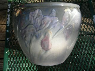Weller Pottery Etna Iris Jardiniere