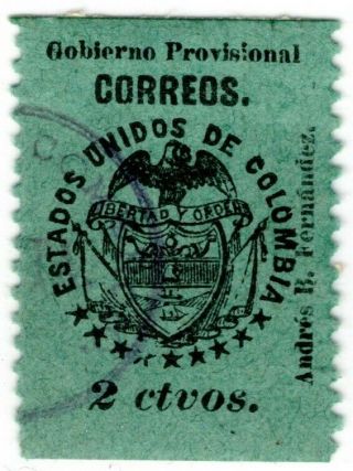 Colombia - Cucuta - Provisional - 2c W/ Printing Errors - Sc 181v - 1900 Rrr