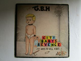 G.  B.  H.  City Babys Revenge Lp Record 1st Pressing Emc 8004 1984 Rare