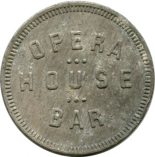 Opera House Bar Denver,  Colorado Co 12½¢ Trade Token