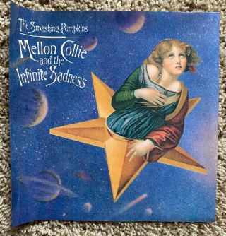 Smashing Pumpkins Mellon Collie & Infinite Sadness Static Window Cling Sticker