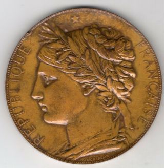 1878 French Medal For The Universal & International Exposition At Paris Chaplain