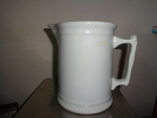 Antique J&g Meakin Ironstone China Pitcher