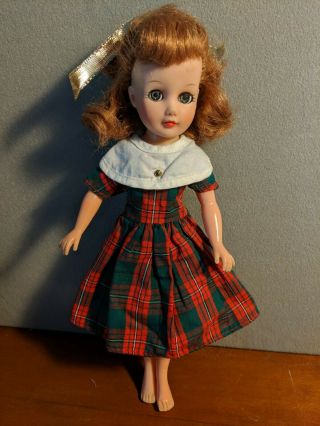 Vintage 10 " Uneeda Suzette Fashion Doll 1950s,  Little Miss Revlon Clone Doll