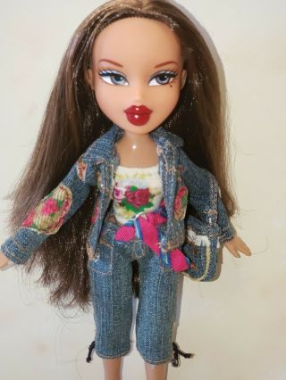 Bratz Doll Funk Out Yasmin In Clothes Jacket Shoes Purse