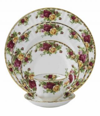 Royal Albert Old Country Roses 5 Piece Place Setting (s) Iolcor00813 -