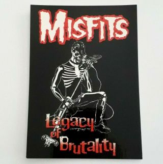 Misfits - Legacy Of Brutality - Official Postcard - 2001 Danzig