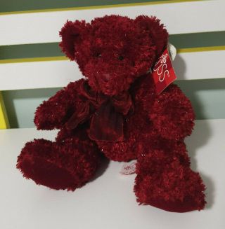 Rosetta Russ Teddy Bear Bears From The Past Beans In Bum 18cm Seated