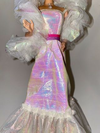 Vintage 1983 Crystal Barbie Doll Mattel 4598 with Stole 2