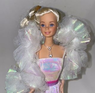 Vintage 1983 Crystal Barbie Doll Mattel 4598 with Stole 3