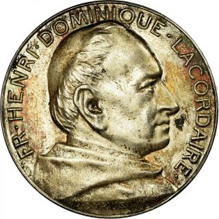 [ 717141] France,  Medal,  Henri Dominique Lacordaire,  Ecole Legrand,  Religions &