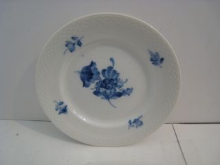 9 Royal Copenhagen Braided Blue Flowers - 7 " Bread Plates - 10/8093