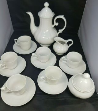 Vintage Seltmann Weiden Bavaria W.  Germany Wien 7 Porcelain Tea Set