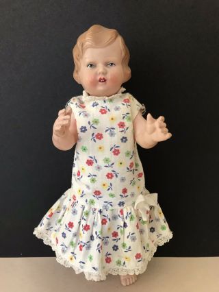 Antique German Celluloid Doll (buschow & Beck – Minerva,  Ca.  1920,  7.  5 Inches)