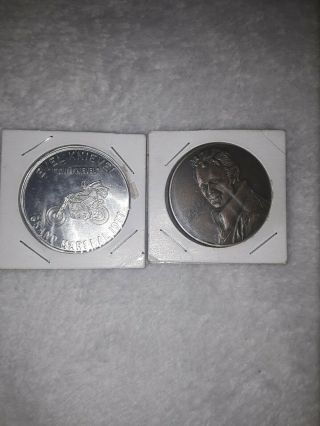 Evel Knievel Souvenir Collectible Coin 