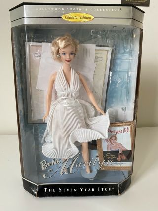Barbie Mariyln Monroe Doll Seven Year Itch 1997 Collectors Edition