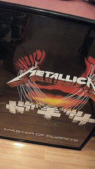 Metallica Master Of Puppets Poster Ready To Frame - Frame Not