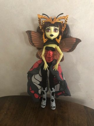 Luna Mothews Monster High Doll With Wings - Hard To Find