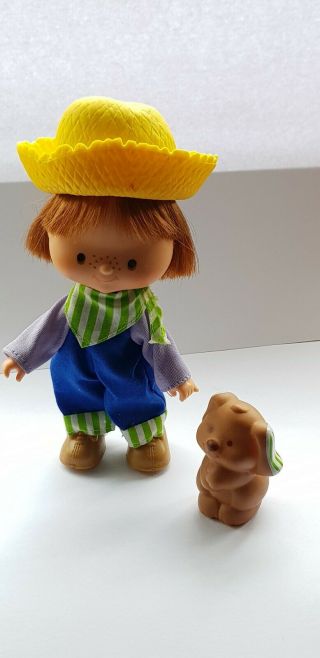 Vintage Strawberry Shortcake Doll 1979 Huckleberry Pie And Pet
