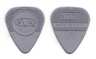 Eddie Van Halen Evh R Custom Molded Silver Herco Guitar Pick - 1 Dot - 2008