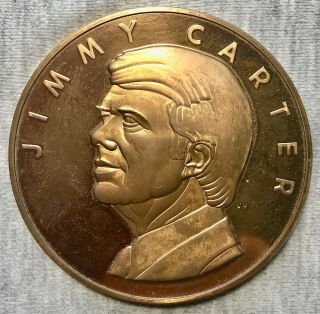 Jimmy Carter - 39th President - The Franklin Ltd.  Edition 25006 - Bronze
